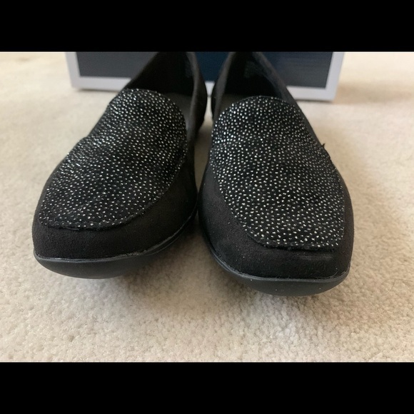 New Karen Scott Jodi Slip-On Flats, bk/bling 5.5 - Picture 6 of 15
